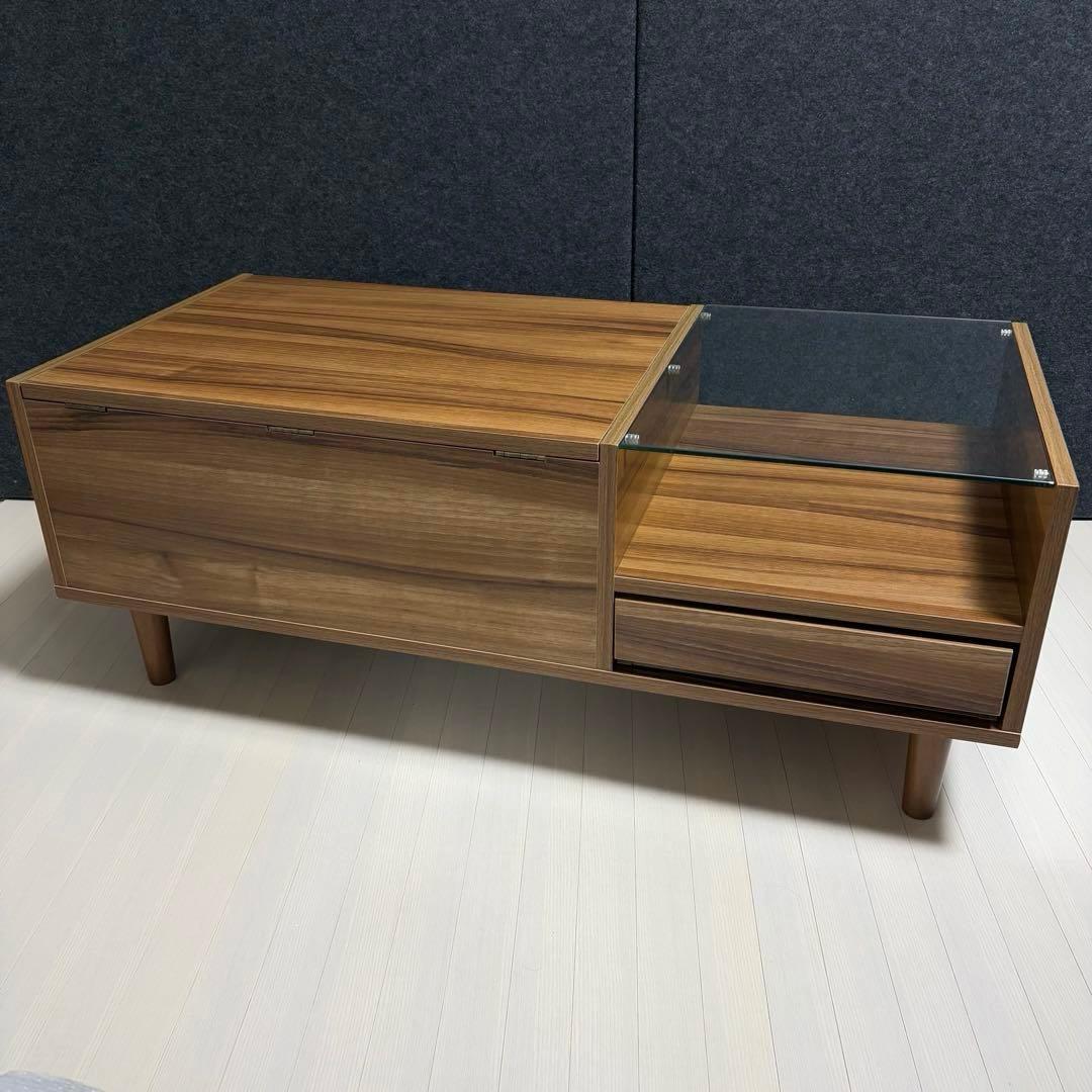 LOWYA ロウヤ　ドレッサーテーブル　リビングテーブル　ローテーブル　収納