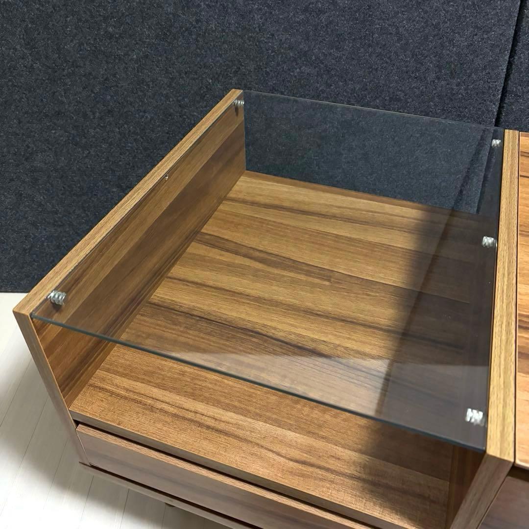 LOWYA ロウヤ　ドレッサーテーブル　リビングテーブル　ローテーブル　収納