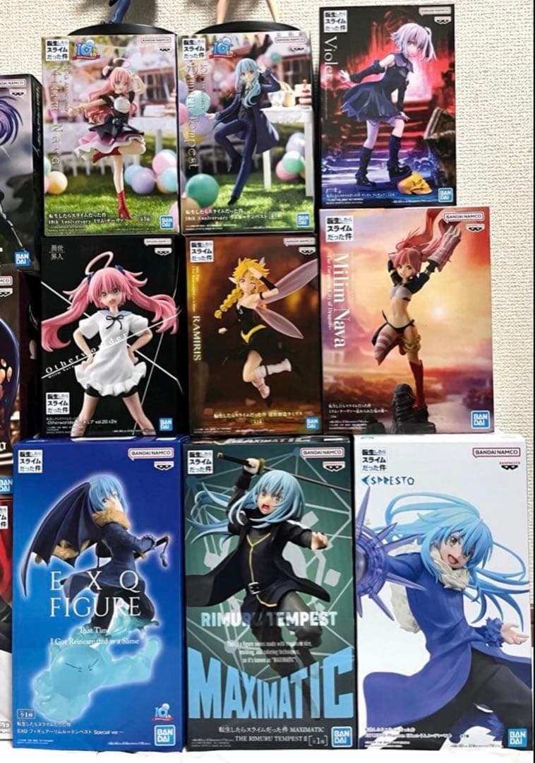 転生したらスライムだった件 転スラ フィギュア まとめ売り 12点セット ⑹