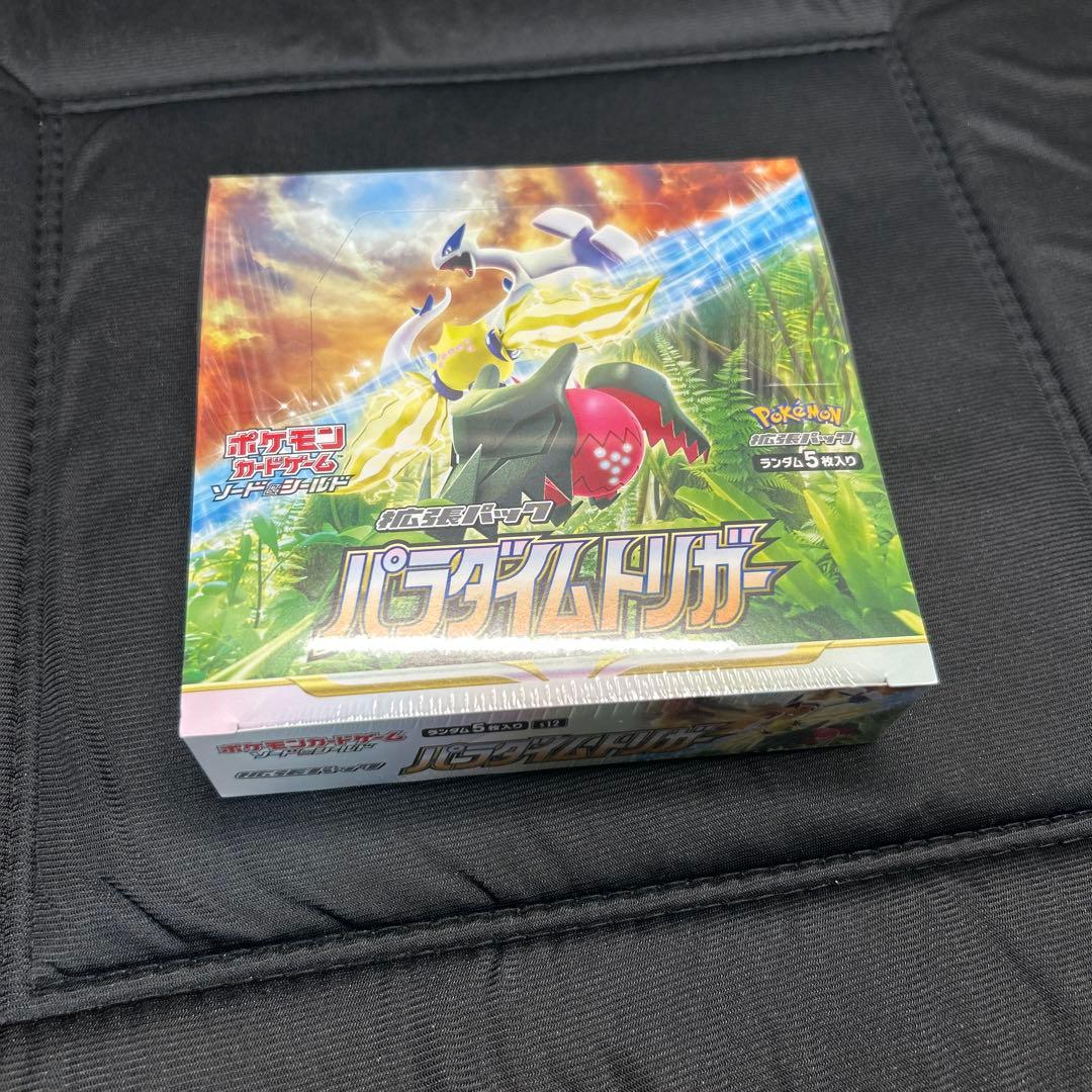 ジ*ク様 パラダイムトリガーbox未開封　シュリンク付き　ポケモンカード