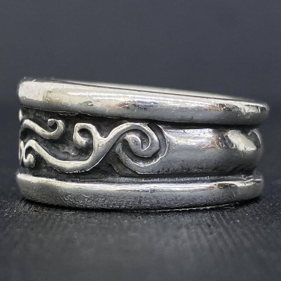 Bill Wall Leather WAVE CHANNEL RING 19号