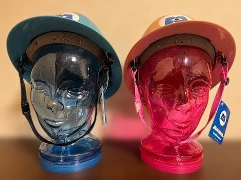 ホワイト プラスチックヘッドバンク マネキンヘッド 貯金箱 5体セット