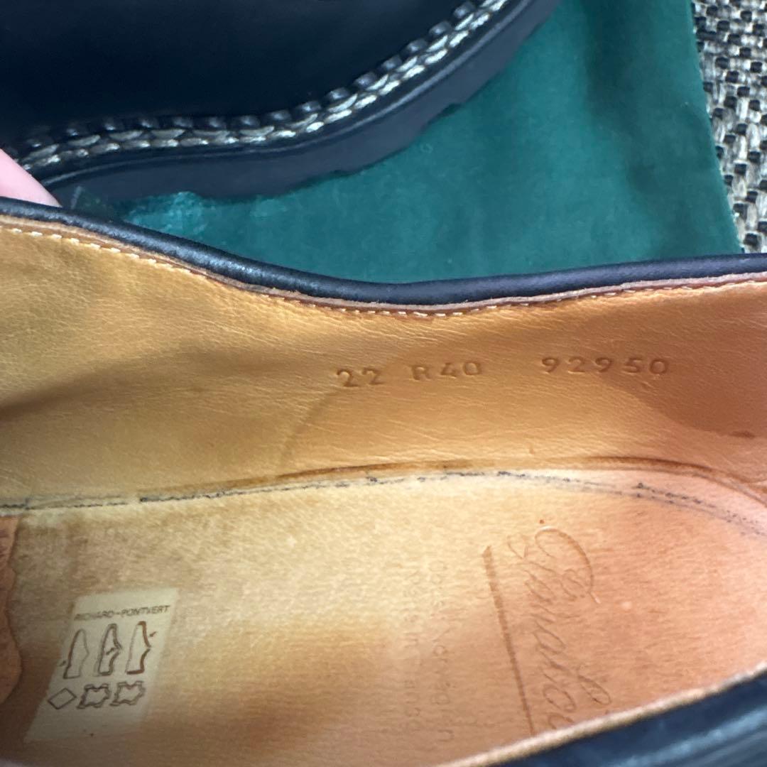 靴 Paraboot MICHAEL / NOIR /EU40