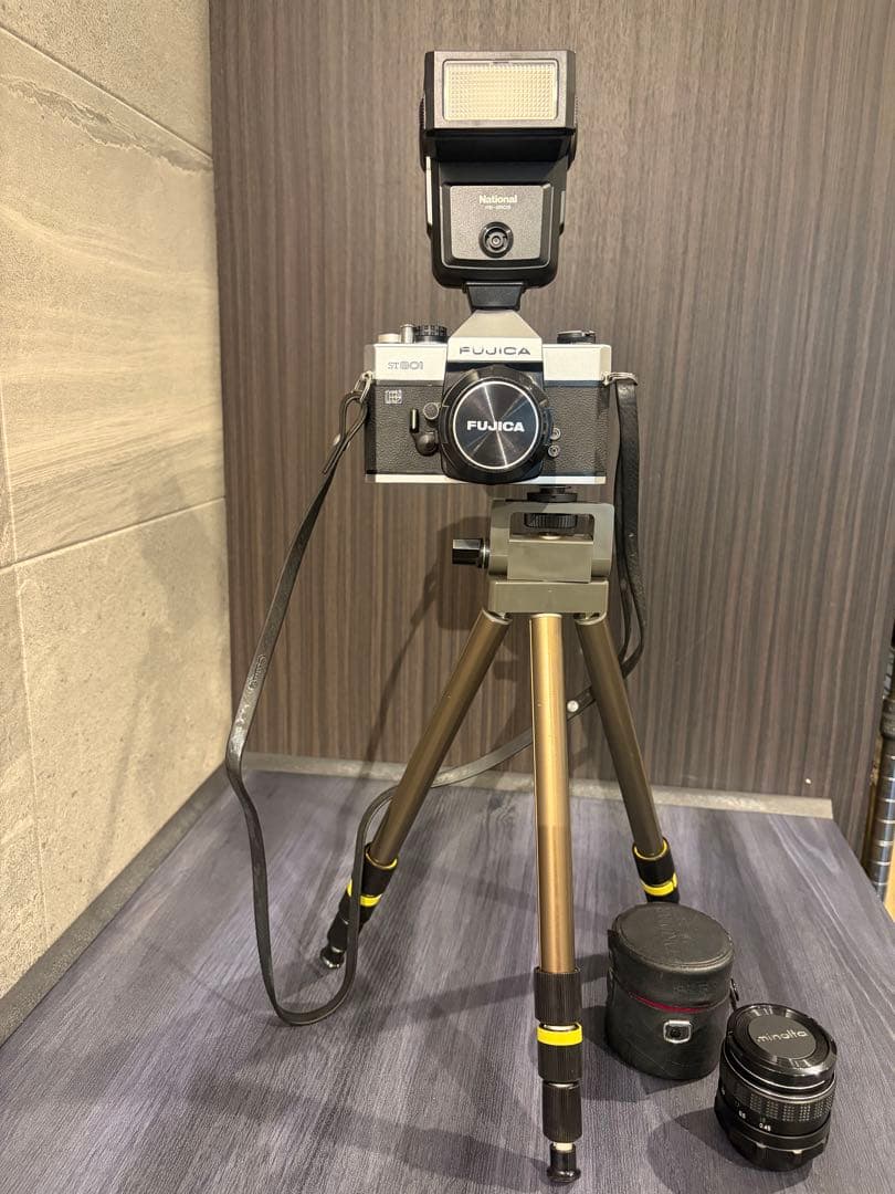 Fujica ST801 一眼レフカメラ他1式