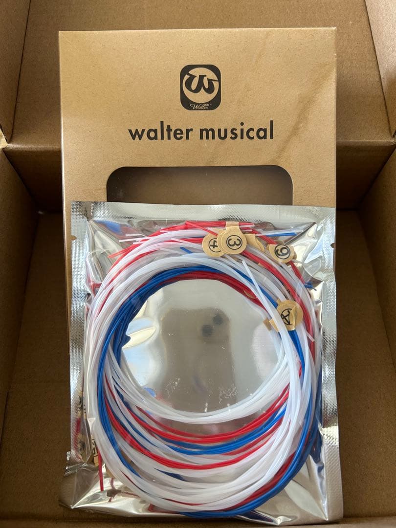 【初心者セット】Walter ハープ19 弦、ヤマハチューナー、譜面台、新品弦