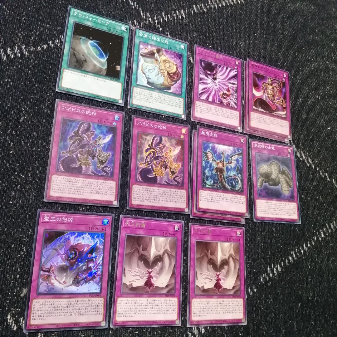 遊戯王　デッキ　原石　アポピス　デッキ　王家の神殿　セルケト　リシド04218]