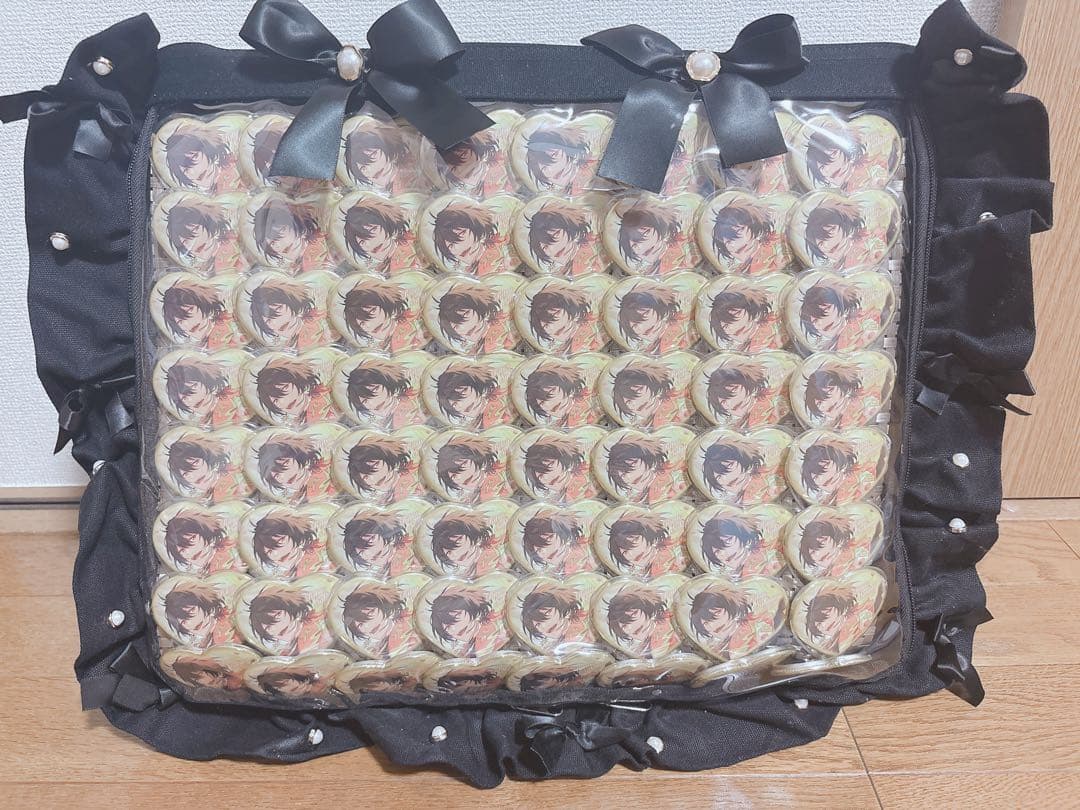 朔間凛月 ハート缶バッジβ 64個 痛バック