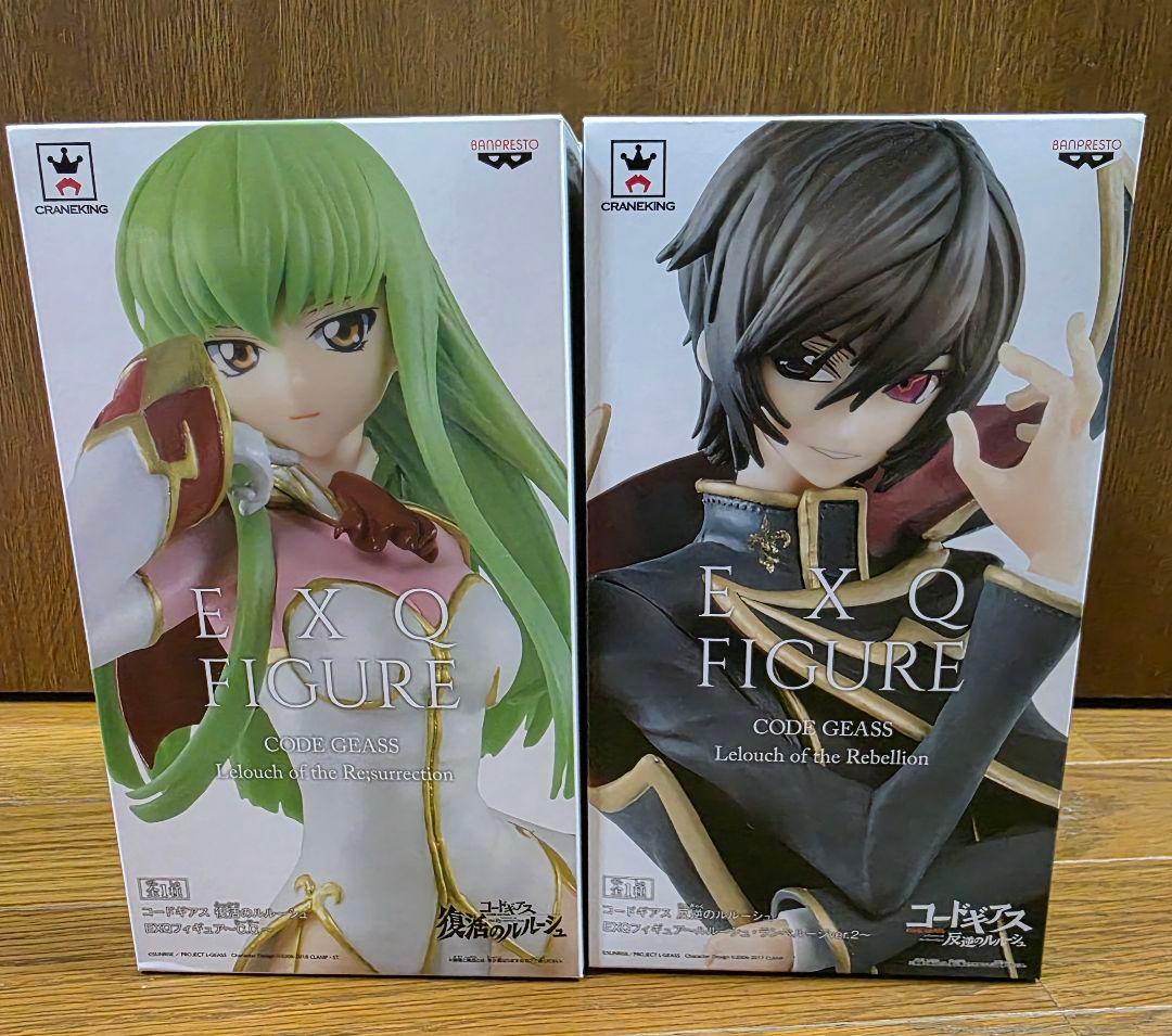 コードギアス EXQフィギュア ルルーシュとC.C.