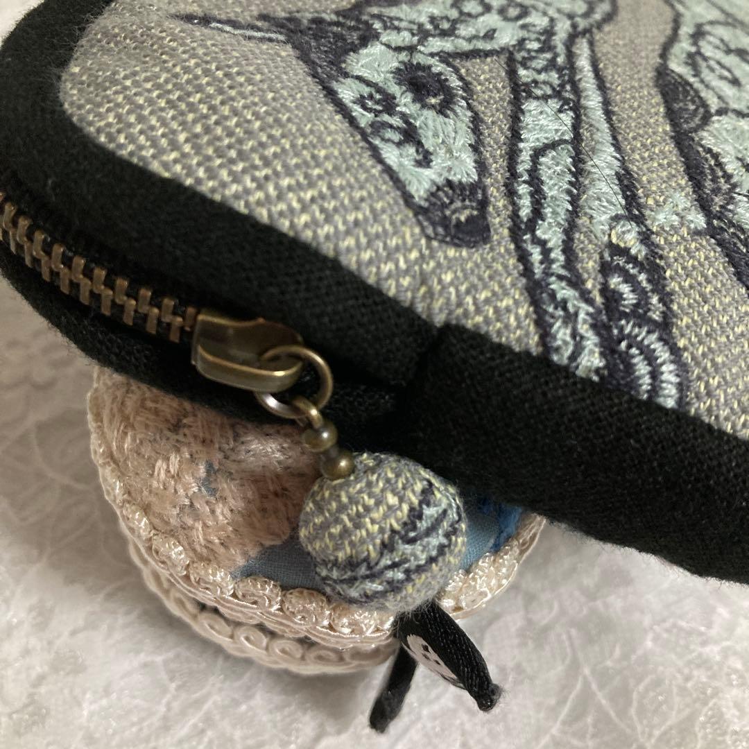 ミナペルホネン＊papurikko&タンバリン＊通帳ケース＊ハンドメイド〜