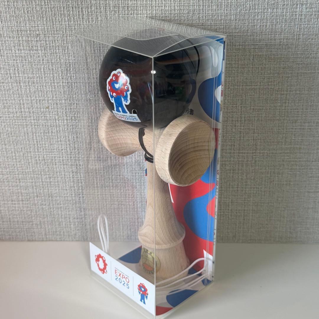 【新品・未使用】EXPO 2025 ミャクミャク けん玉(KENDAMA) 黒