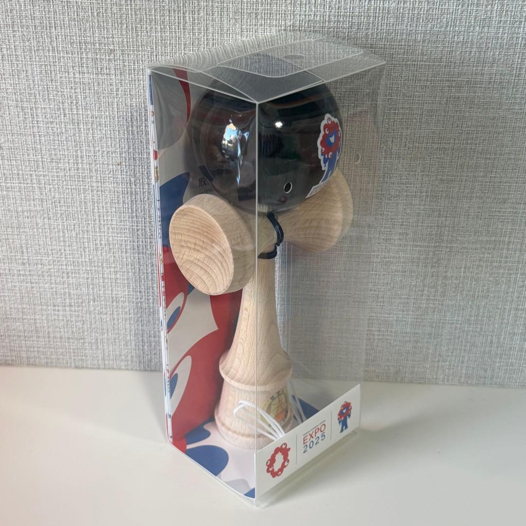 【新品・未使用】EXPO 2025 ミャクミャク けん玉(KENDAMA) 黒
