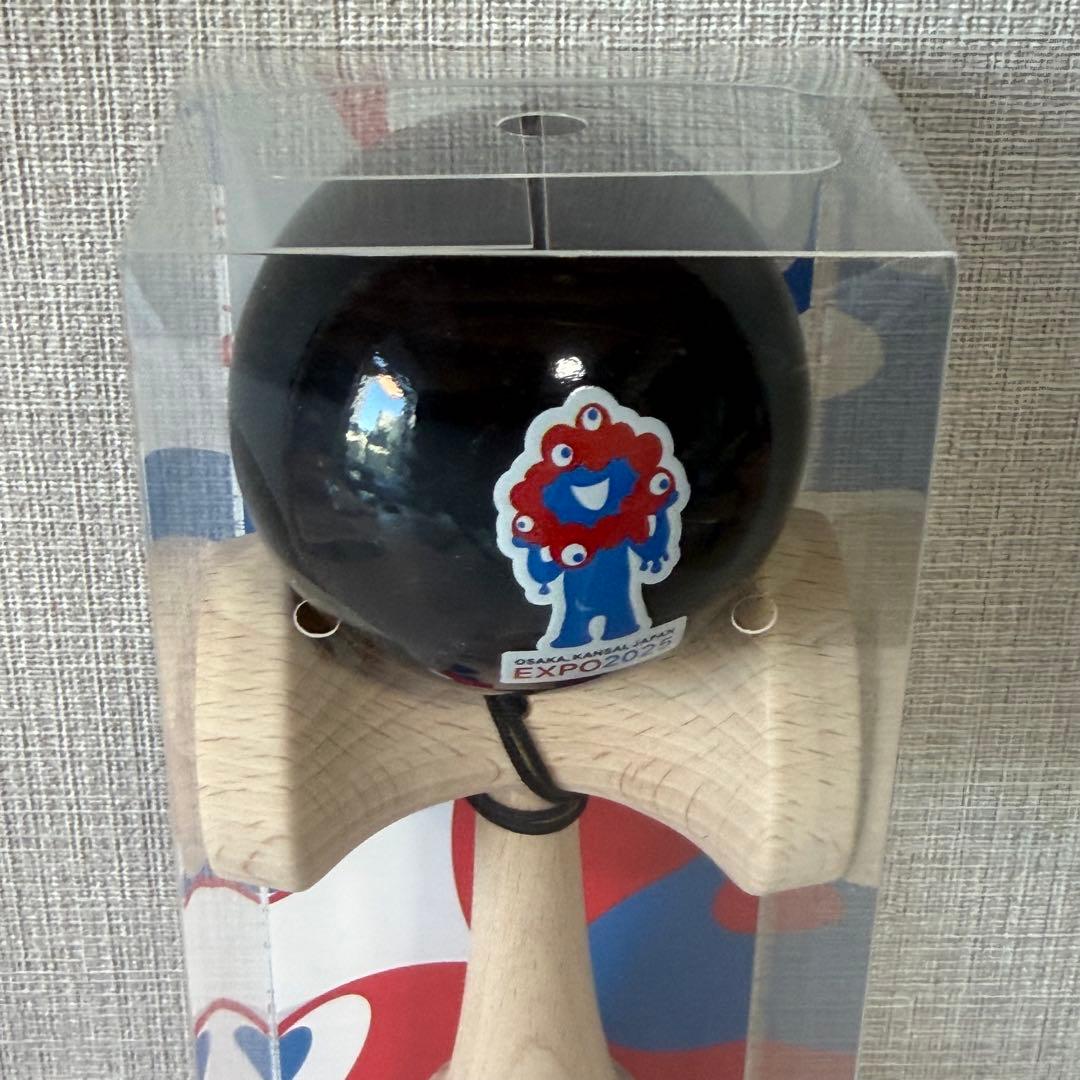 【新品・未使用】EXPO 2025 ミャクミャク けん玉(KENDAMA) 黒