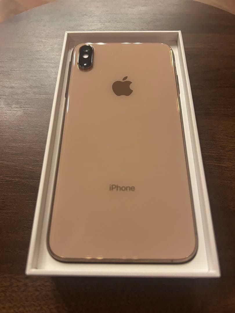 【スズキ】美品iPhone XS MAXゴールド 256GB