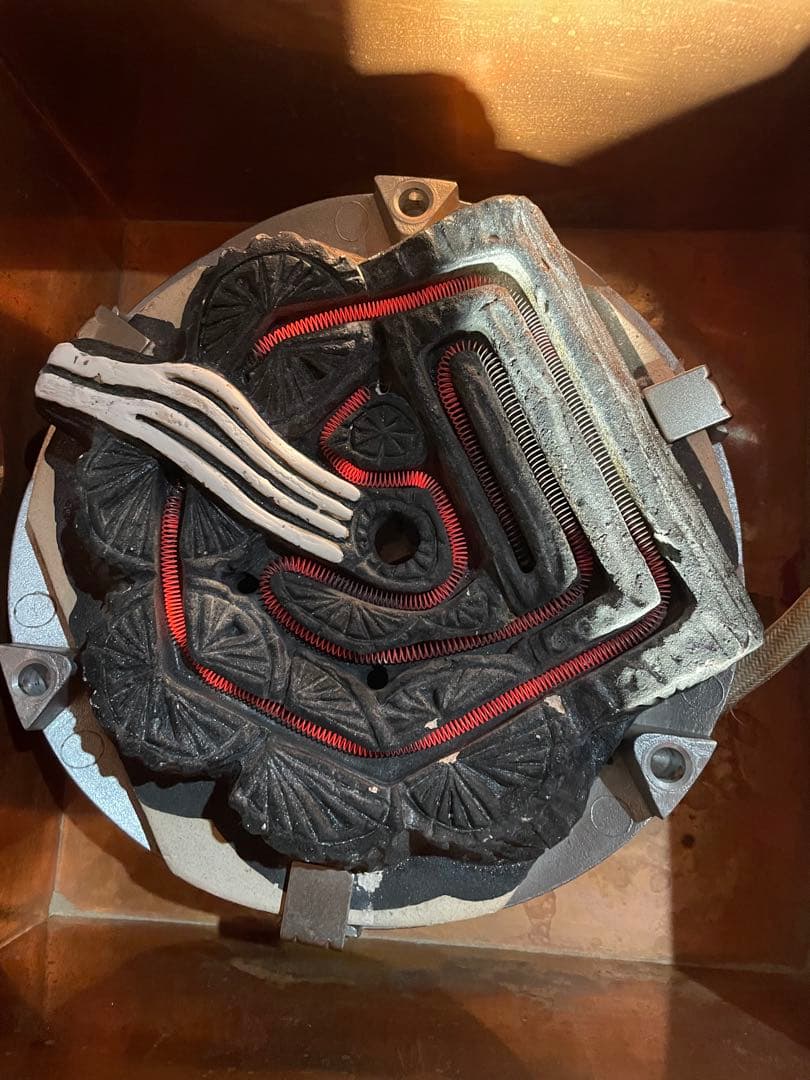 茶道具　置炉　電熱器　野々田式