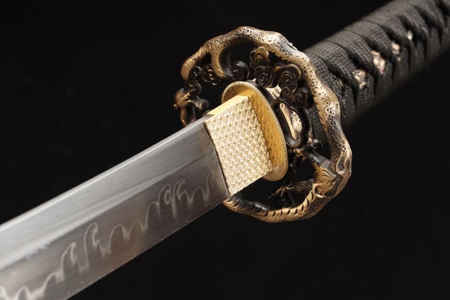 精品銅装T 10焼刃『云龍』 日本刀 模造刀 居合刀 斬馬刀 龍泉剣 清剣