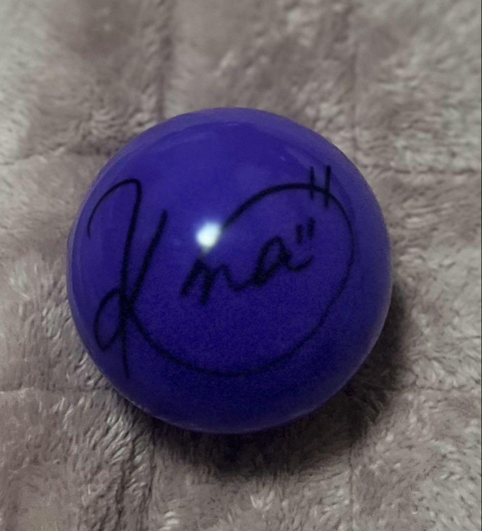 ME:I 佐々木心菜 直筆 サインボール