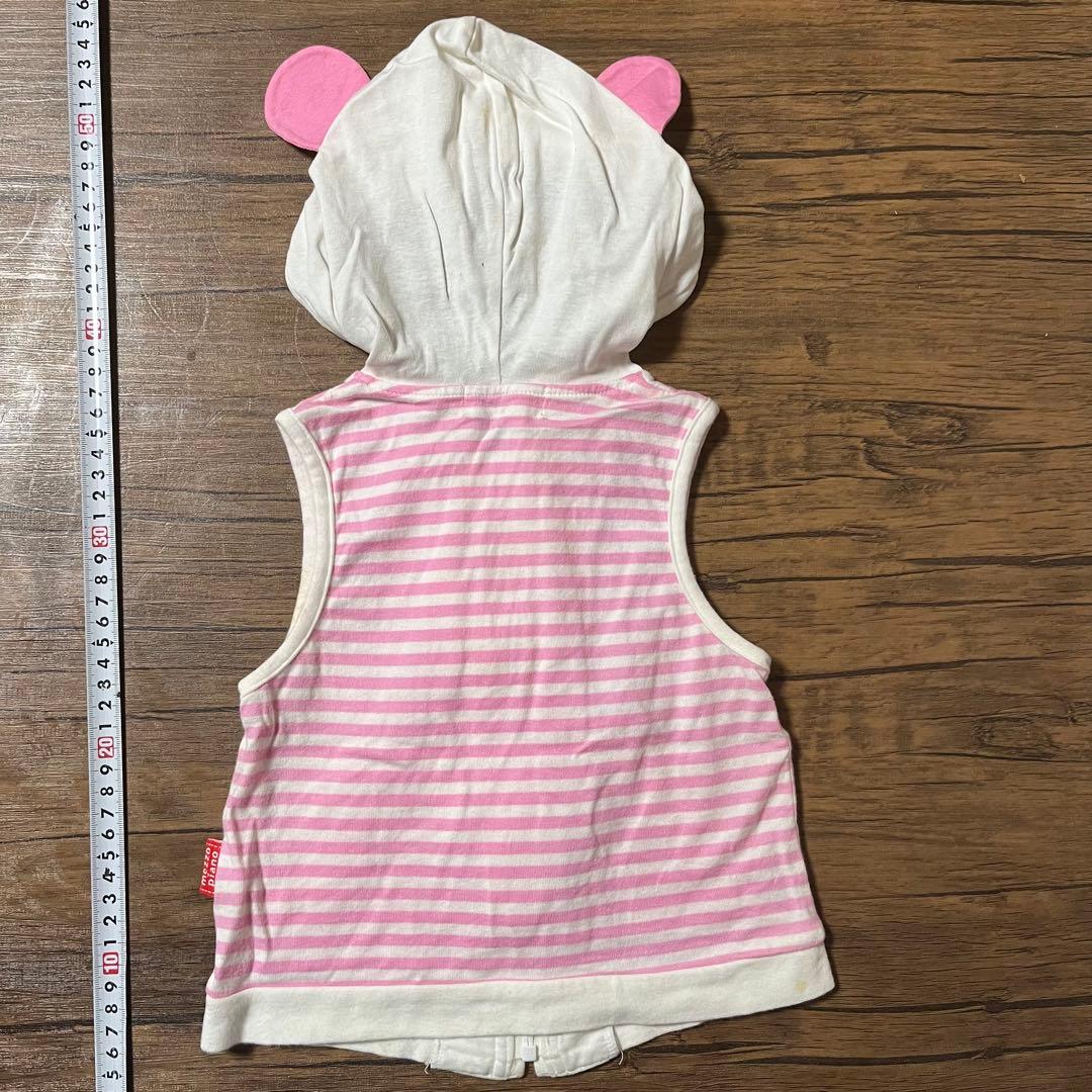 メゾピアノ　90サイズ衣類セット　みみぽぽ　Tシャツ、ズボン　おまけ付