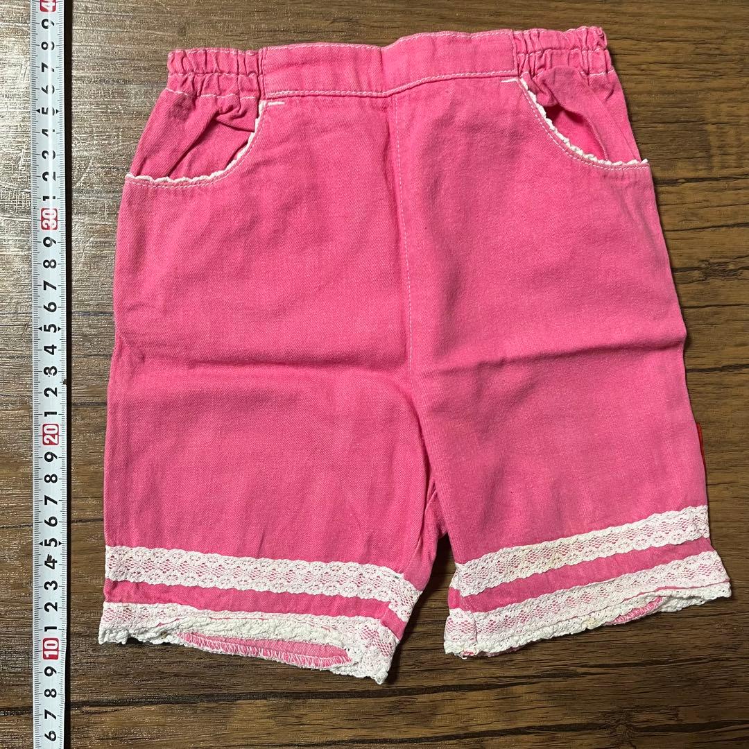 メゾピアノ　90サイズ衣類セット　みみぽぽ　Tシャツ、ズボン　おまけ付