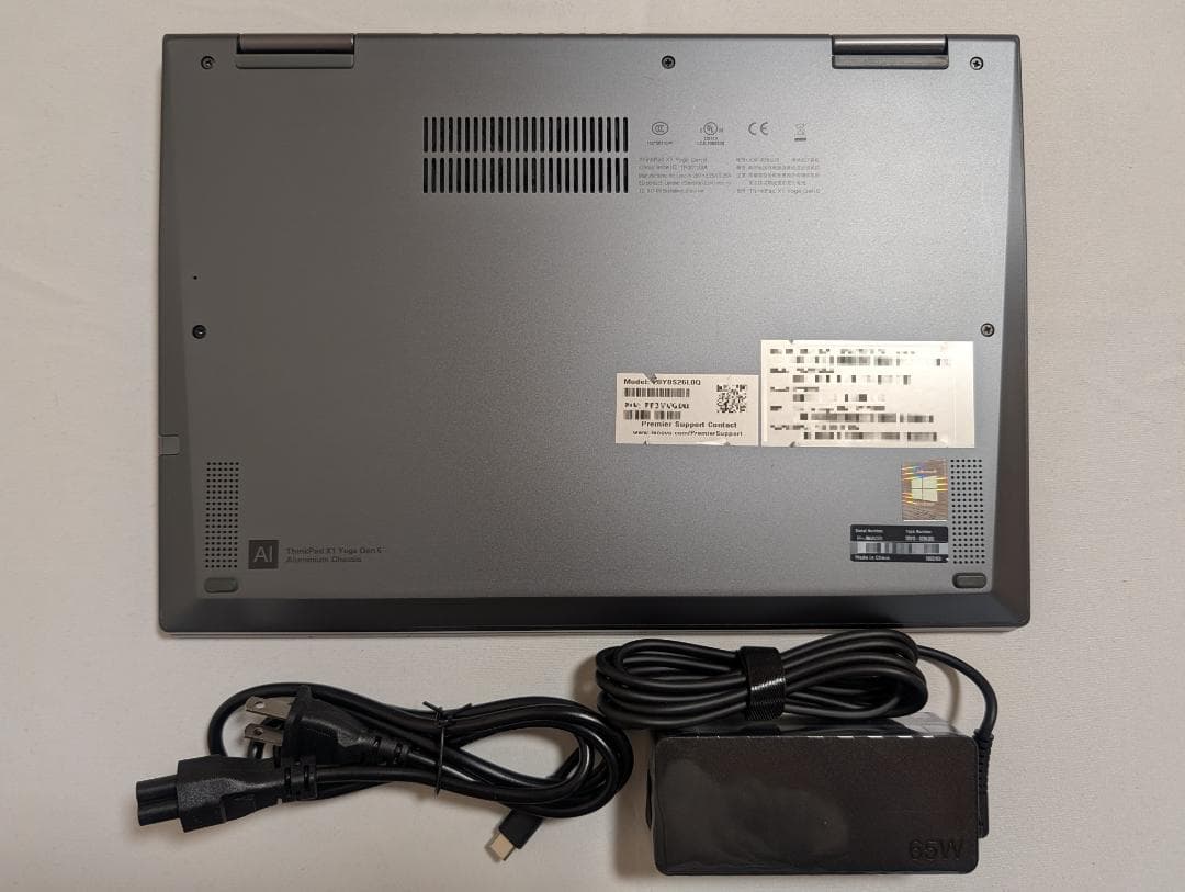 ThinkPad X1 Yoga Gen6 i7/16G/4Kタッチ
