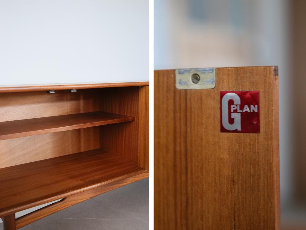 英国アンティークG-PLANジープランフレスコサイドボード/チェスト(88-9)