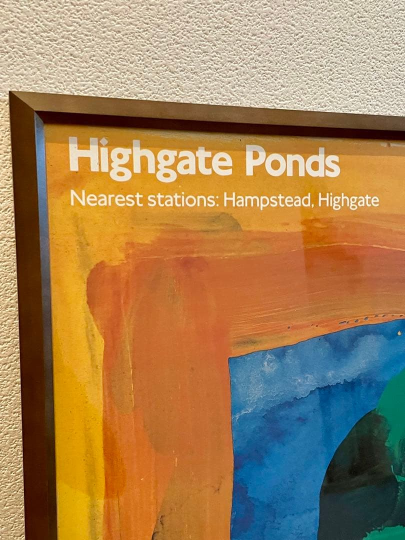 ロンドン　地下鉄のポスター「Art on the Underground」