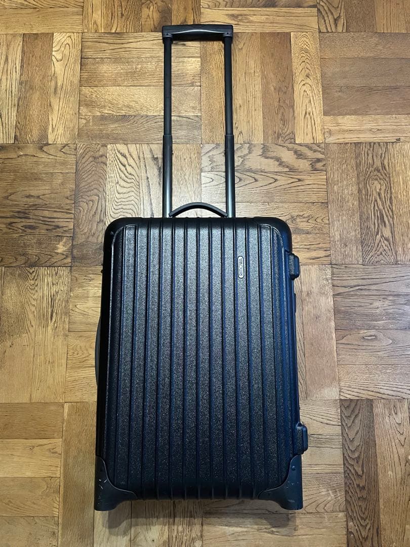 【美品】RIMOWA リモワ サルサ 2輪 黒 スーツケース 機内持ち込み可