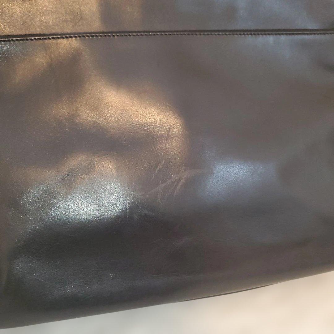 ⭐美品⭐PRADA オールレザー ブリーフケース ドクターバッグ 黒