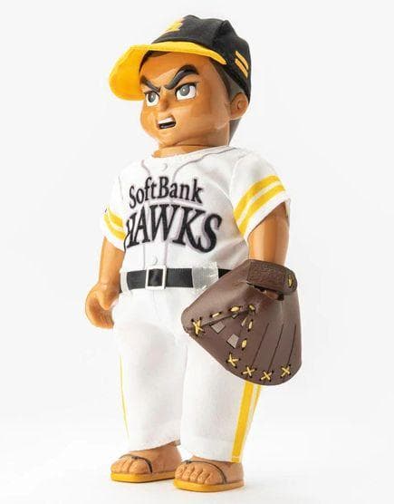 ゴッコ堂 福岡ソフトバンクホークス 気合田くん ホームユニフォームver.