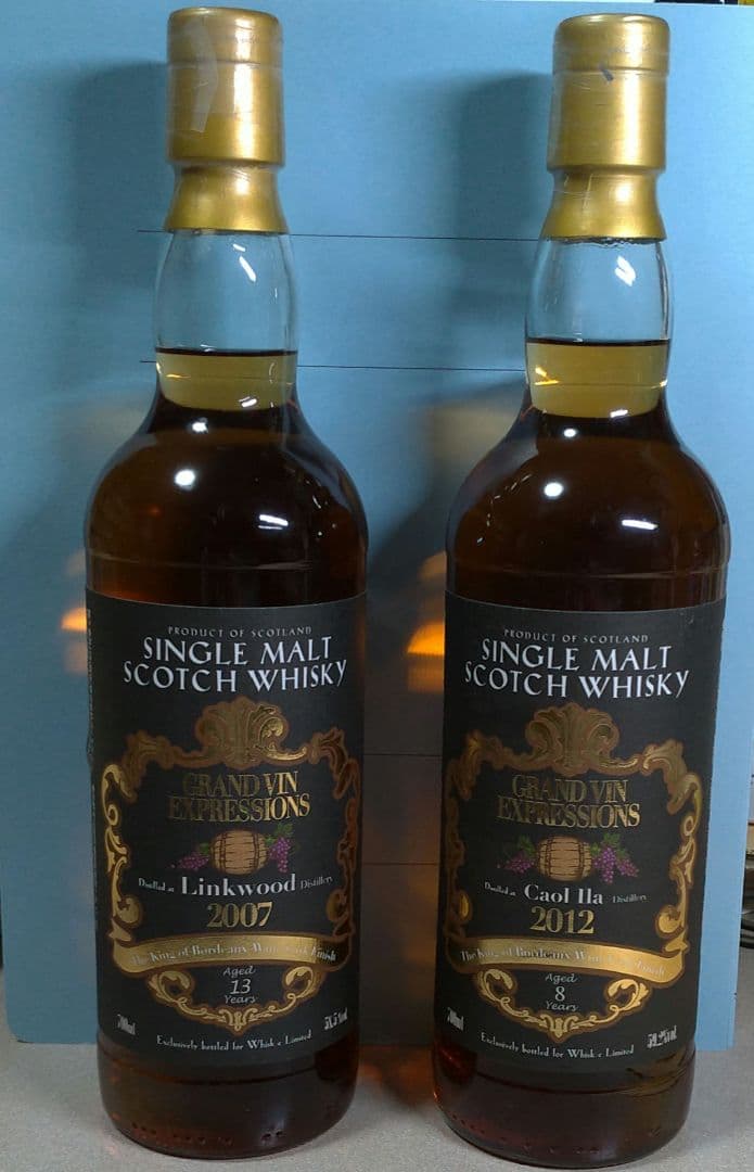 カリラ8年　リンクウッド13年　ザ　キング　オブ　ボルドーワインカスク