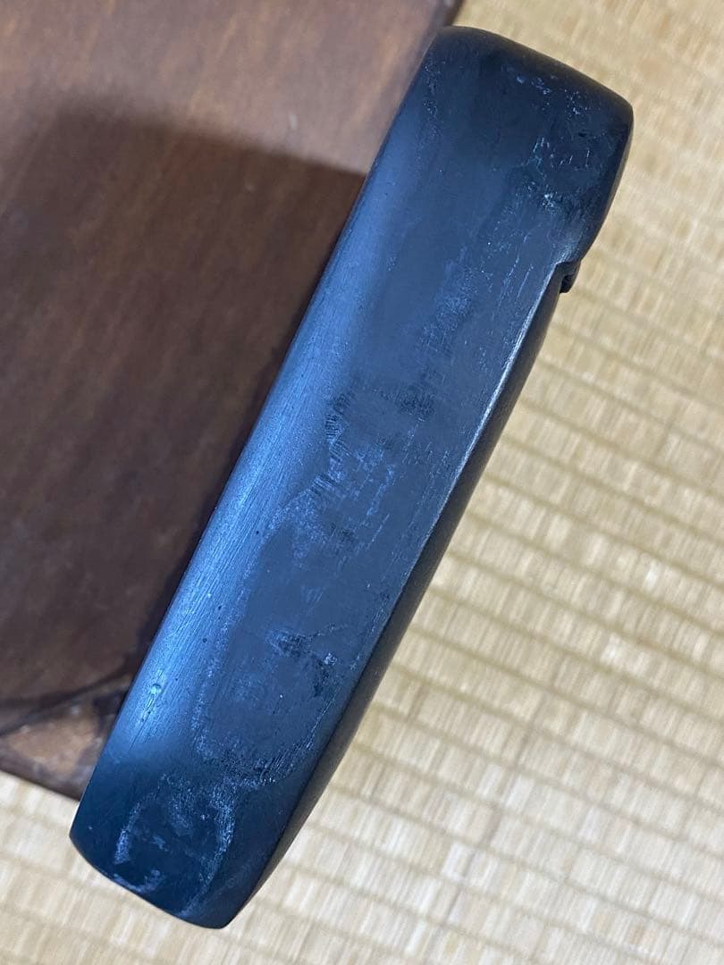 ♦中国？国内産 竹林に鼠 漢詩漢文紋 老硯 古硯 文房四宝 古玩 古美術 骨董品