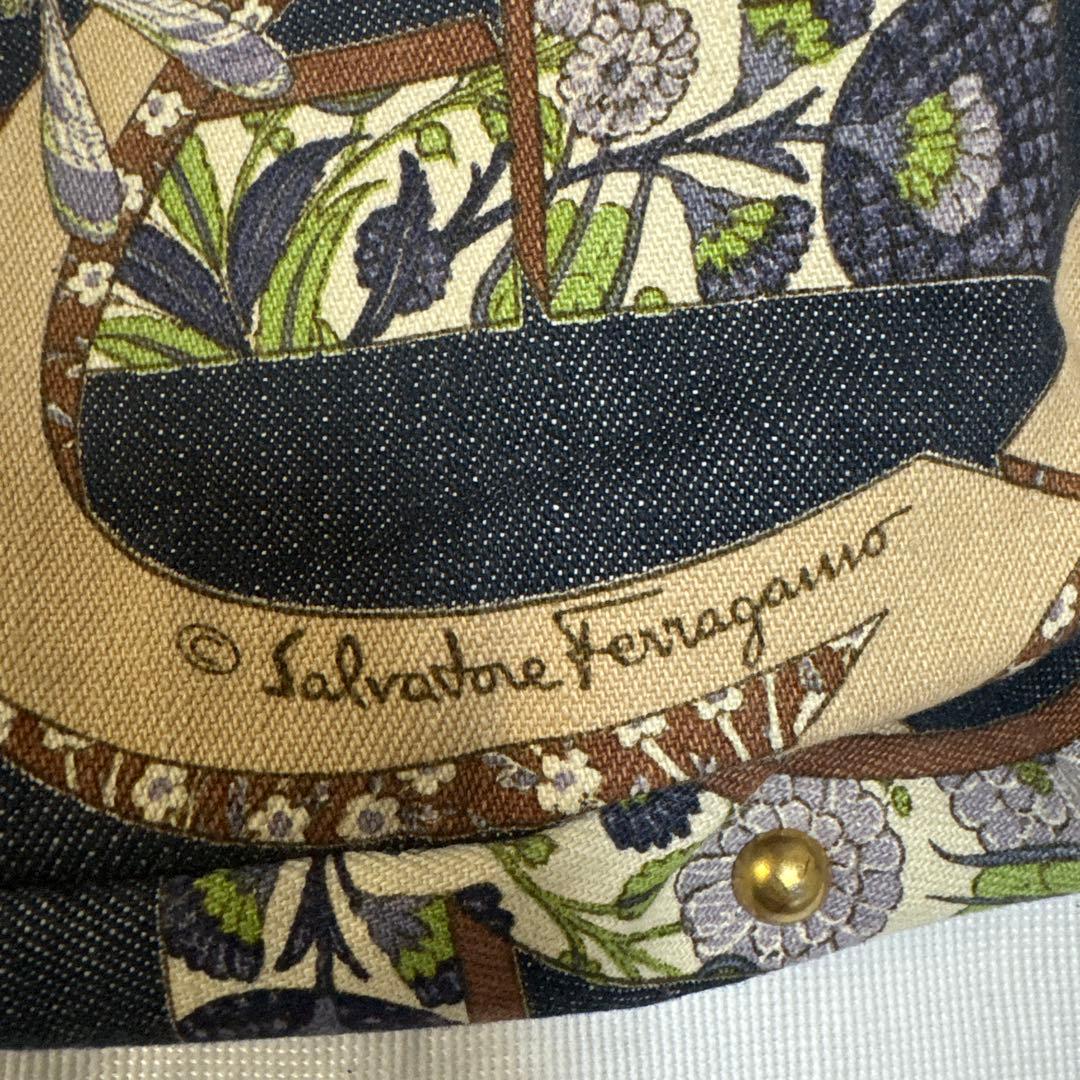 Salvatore Ferragamo 花柄ハンドバッグ