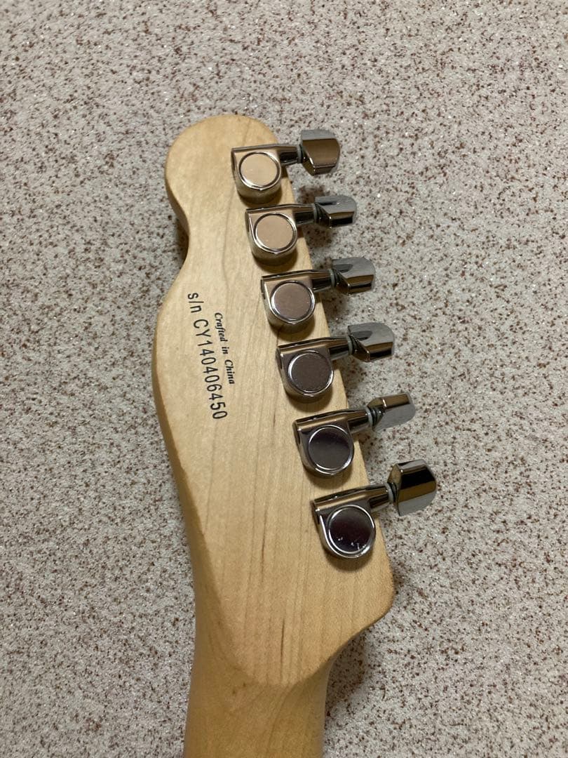 Squier Telecaster レッド　affinity