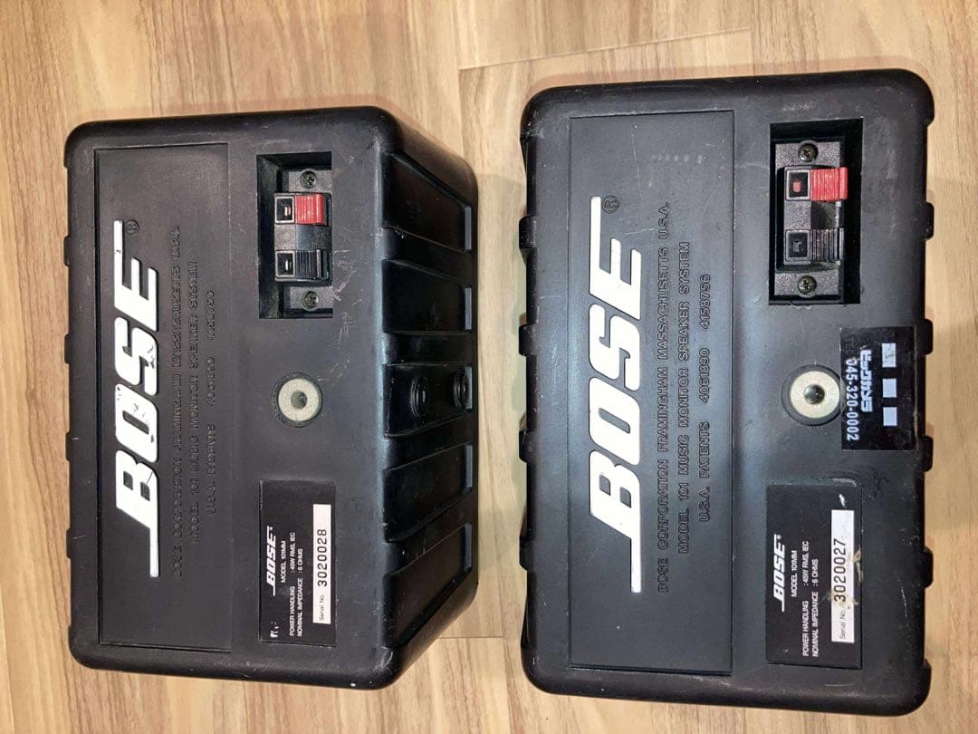 ポーズBOSE101mmスピーカー150W「中古」