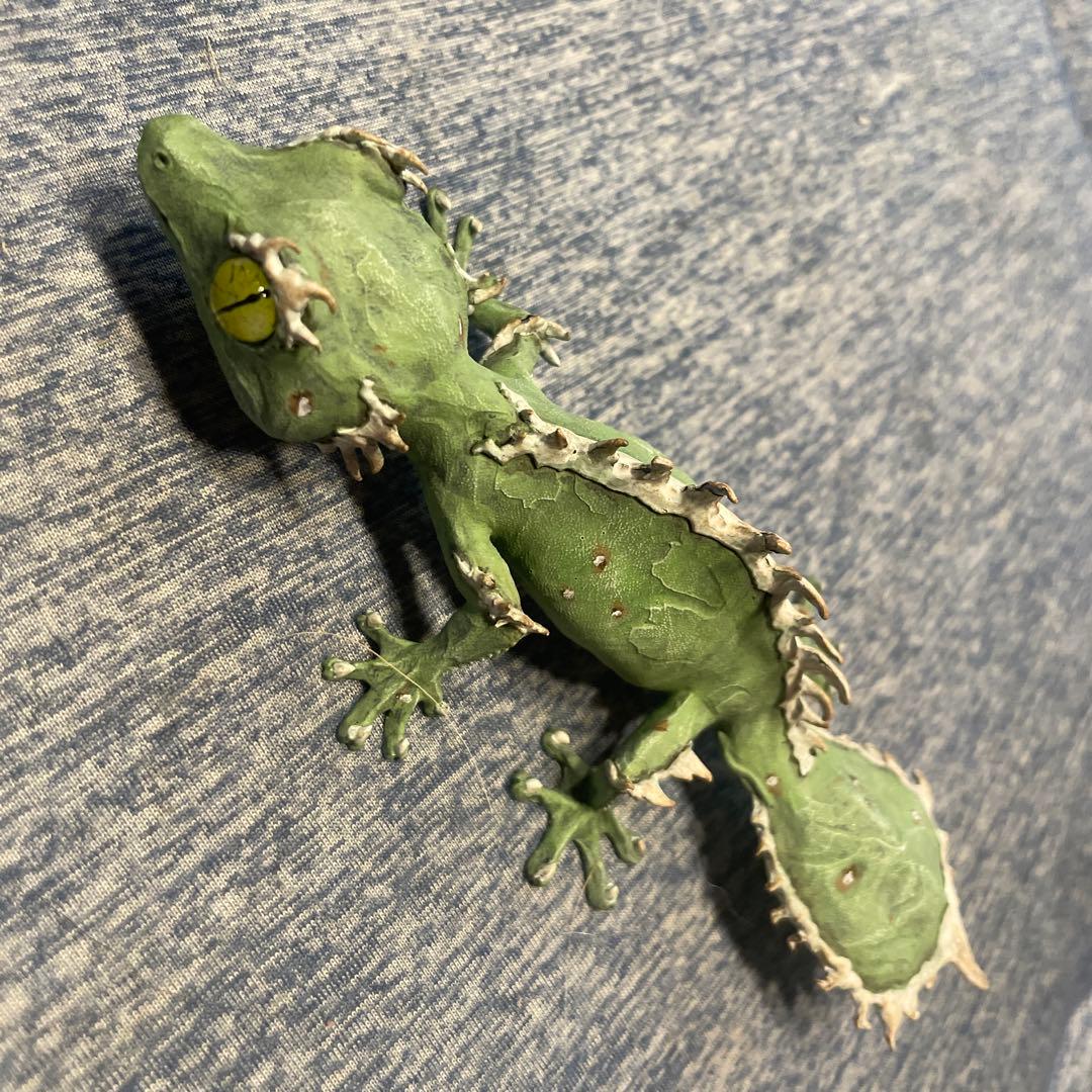 【美品】OZWRT Agave Leaf Tailed Gecko 17cm