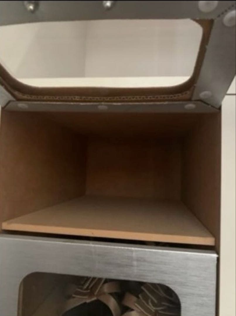 美品　縦型　靴収納棚　クリア窓付き 自家焙煎珈琲　有機栽培レモングラスティ等々付