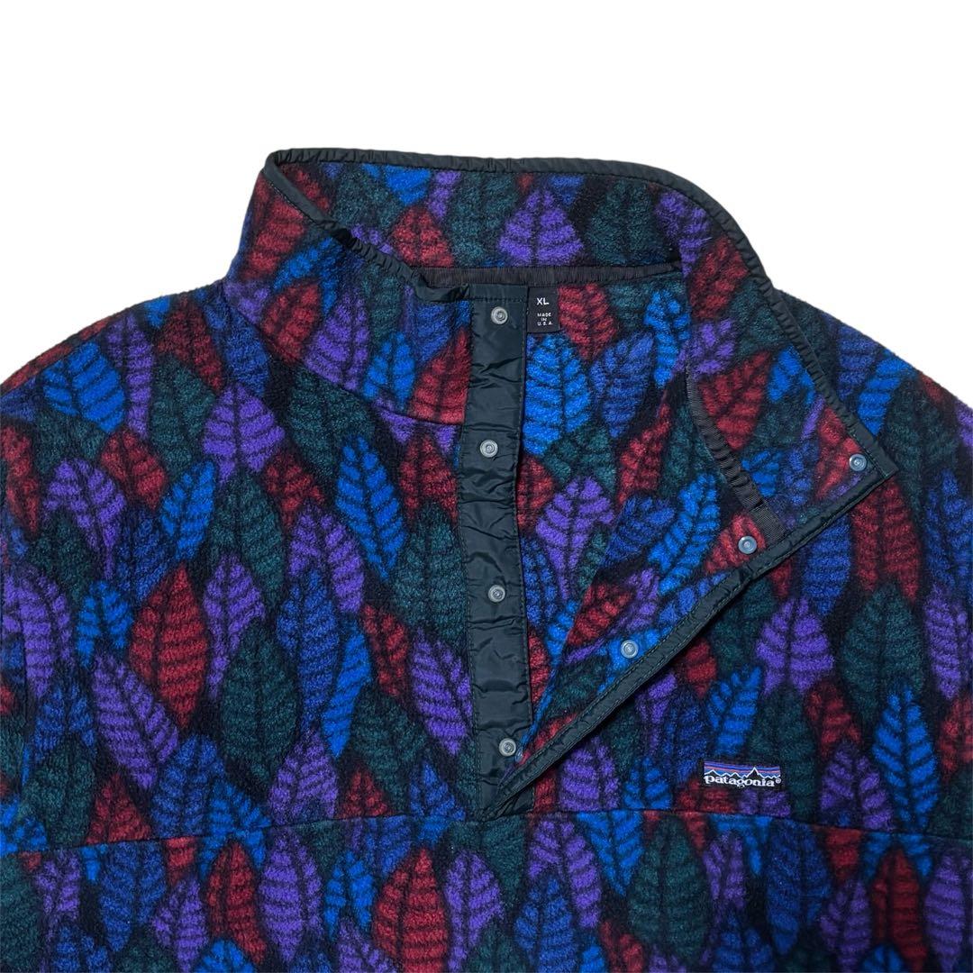 XL パタゴニア 激レア S級状態 入手困難 リーフ柄 Patagonia