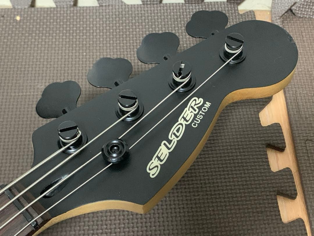 SELDER custom エレキベース JBC-04 マットブラック 漆黒