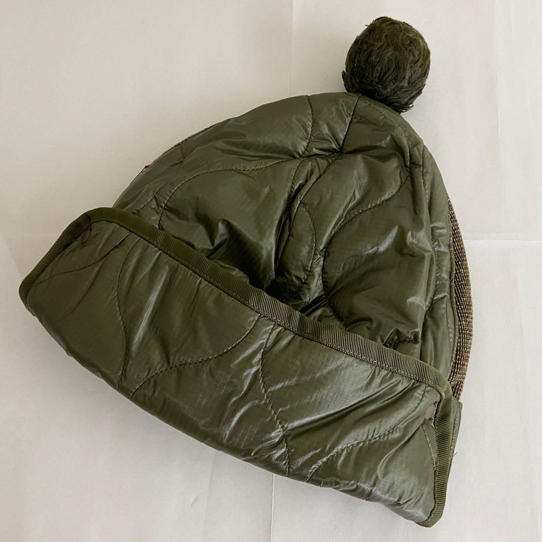 KAPITAL キャピタル ニット帽 ビーニー 裏毛ヘリンボン スキーキャップ