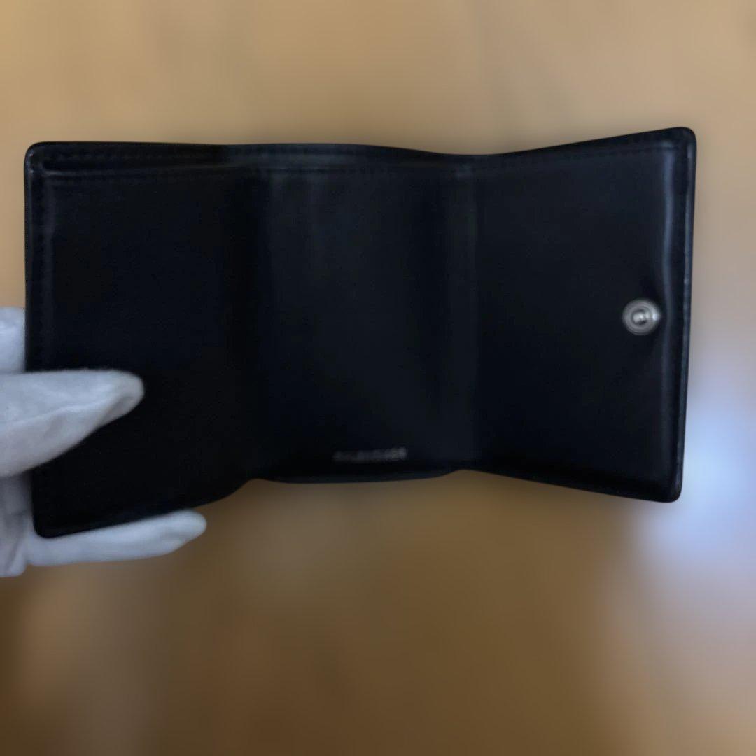バレンシアガペーパーミニ財布