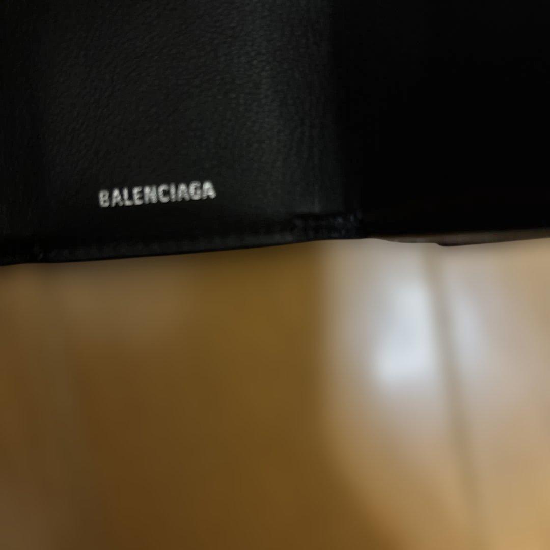 バレンシアガペーパーミニ財布