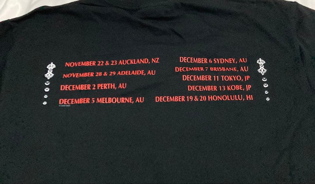 TOOL TOUR IN JAPAN 2025 会場限定Tシャツ ブラック　M