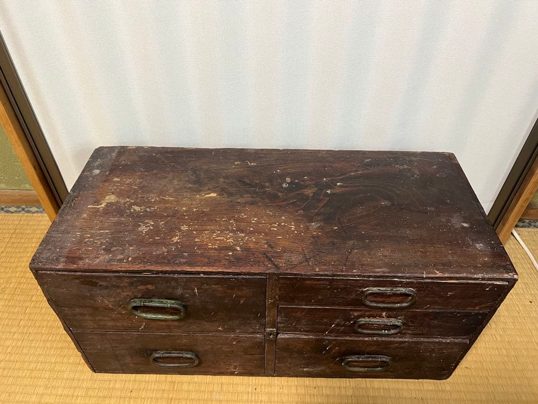 【O-1589】引き出し 和ダンス 小箪笥 収納 昭和レトロ 家具