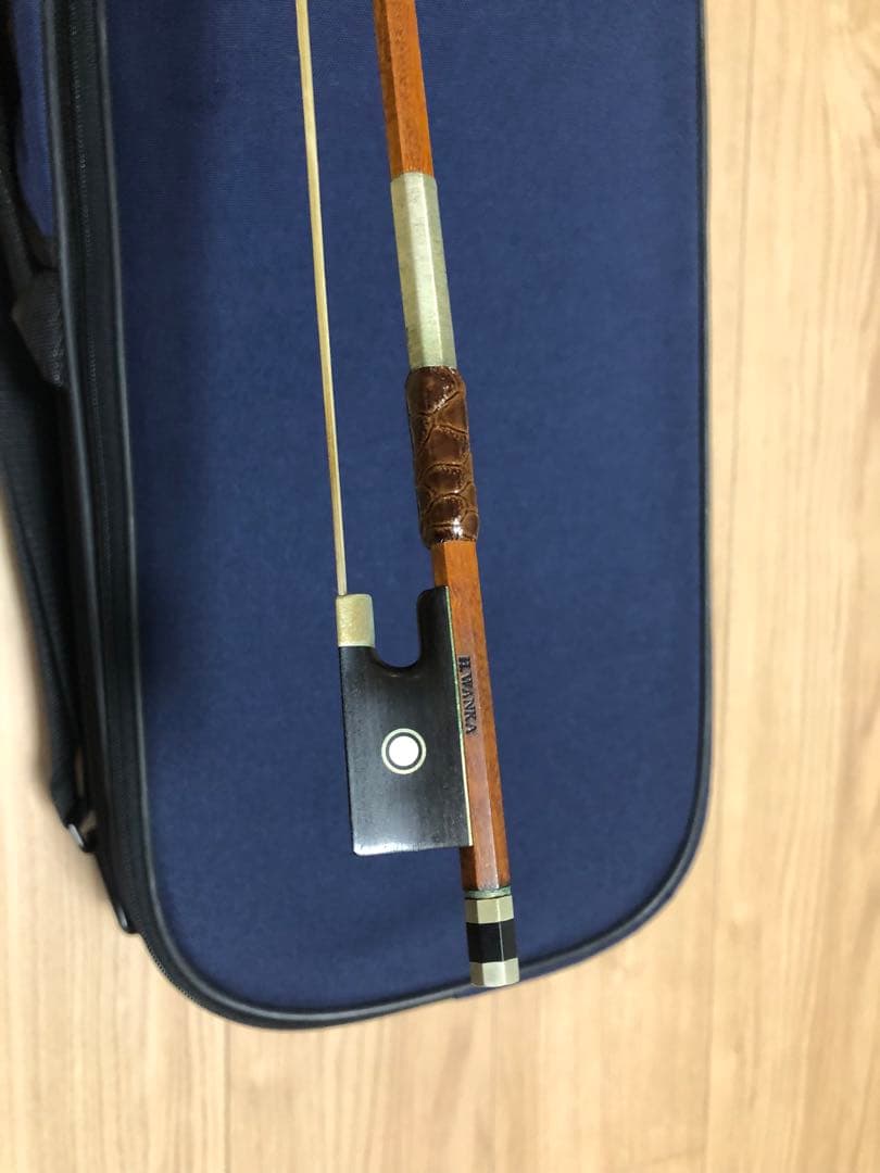 H.WANKAドイツ製 バイオリン弓 4/4