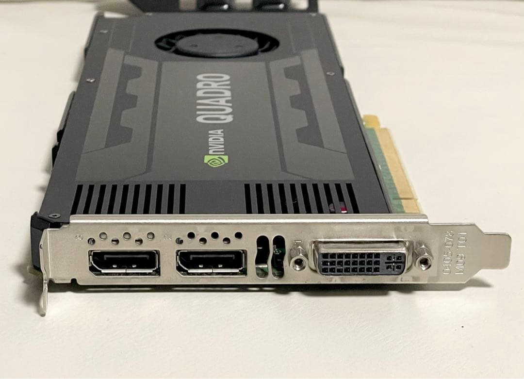 NVIDIA Quadro K4200 グラフィックボード 動作品！！