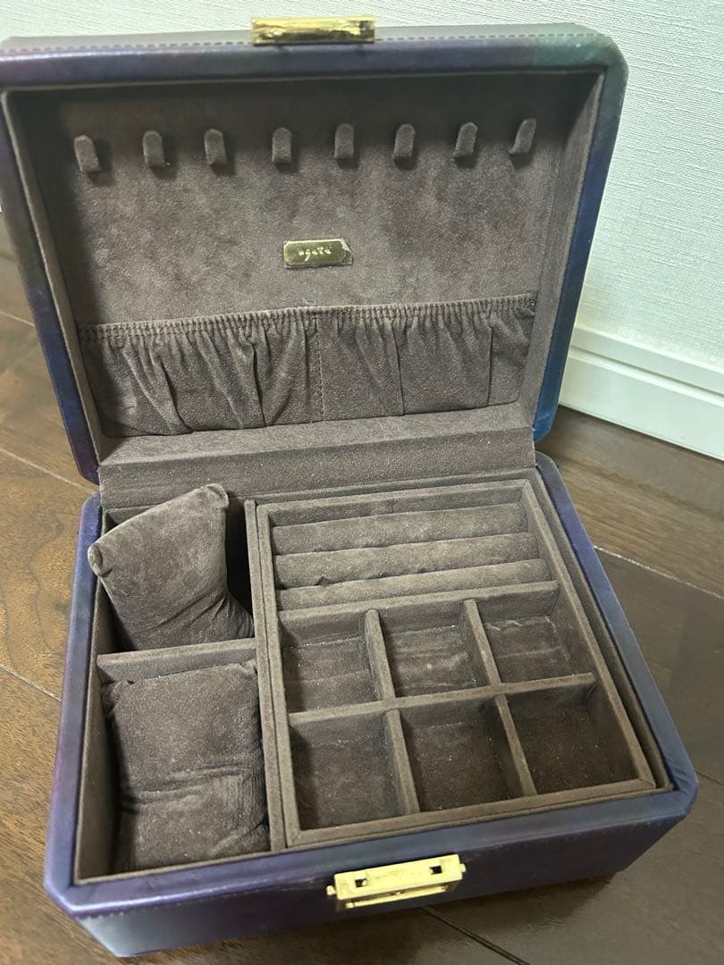 agete アンティーク　ジュエリーボックス　アガット