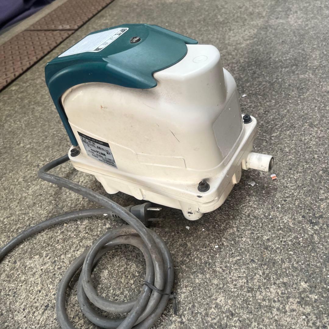 動作品　 ブロワ エアーポンプ テクノ高槻 XP-80 風量80L/min