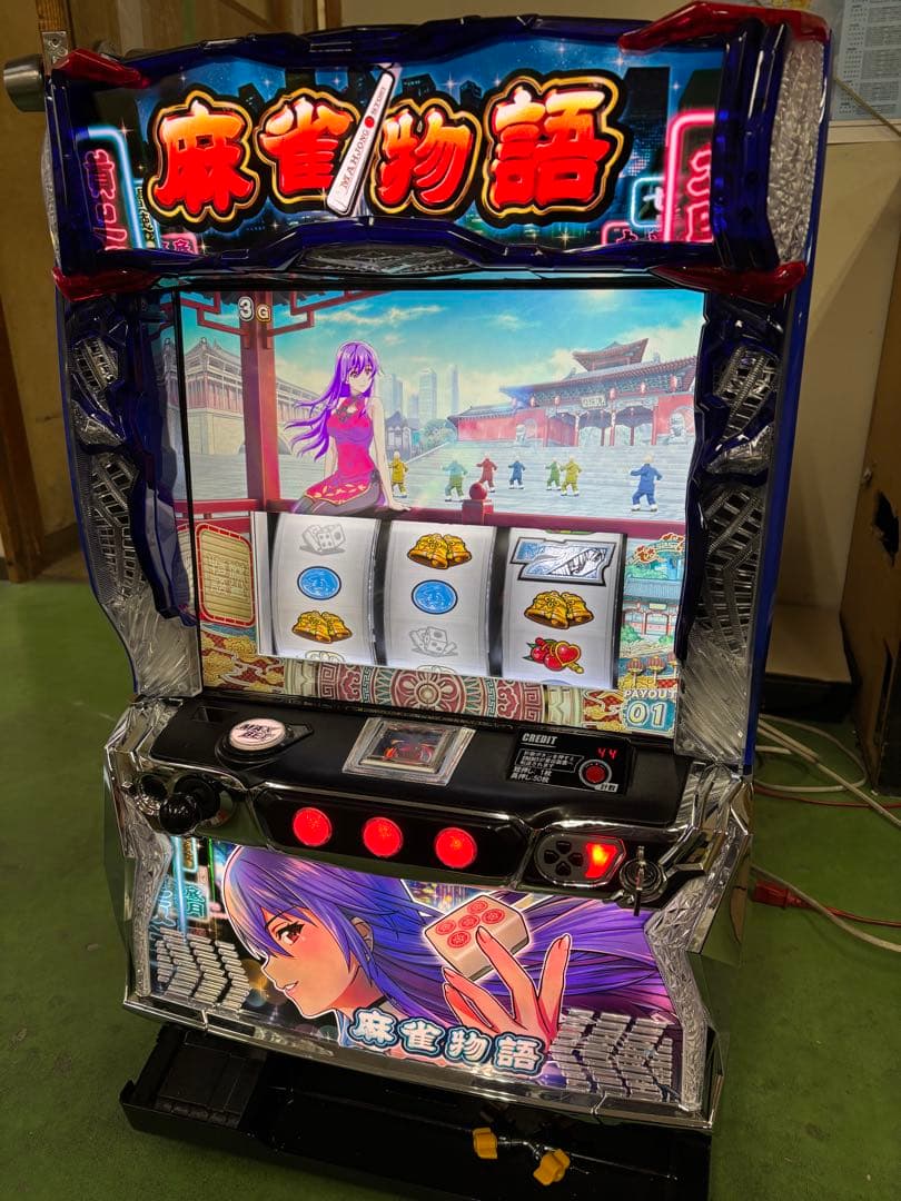 Ｌ麻雀物語Ｓ２ スマスロ　実機 オリンピアエステート◆スマスロユニット