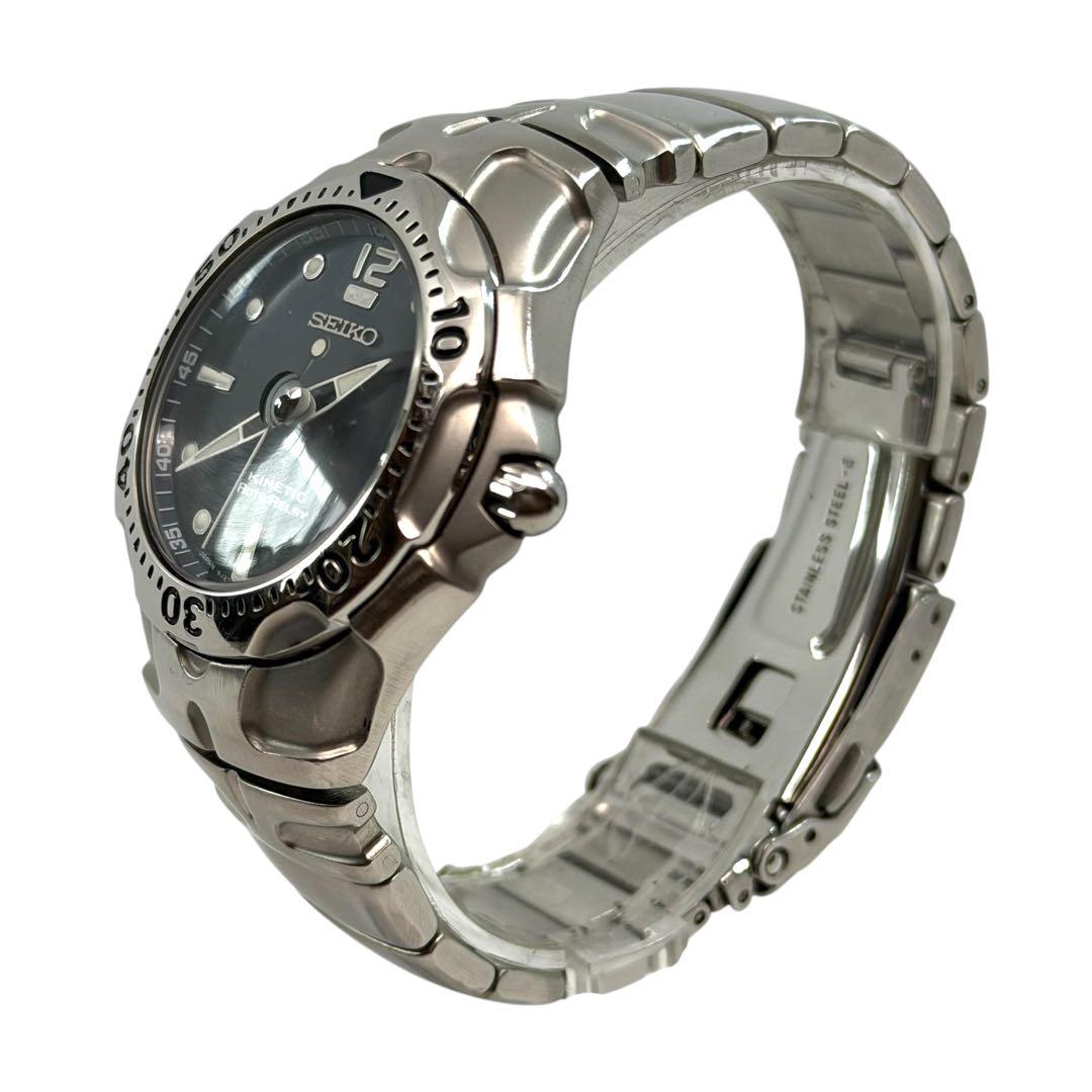 Ⴤ1410 希少レアꕤSEIKO キネティック 自動巻き オートリレー