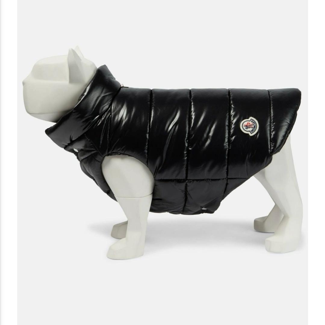 モンクレール ポルド ドッグ クチュール　犬用ダウンベスト　犬服　黒　サイズ3