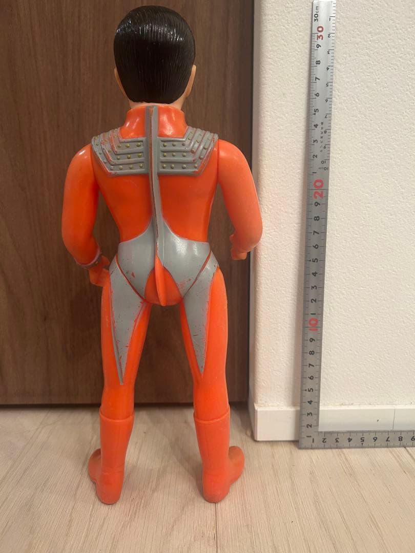 当時物　ブルマァク　ウルトラマンタロウ　検）マルサン　ヴィンテージ　面取れソフビ